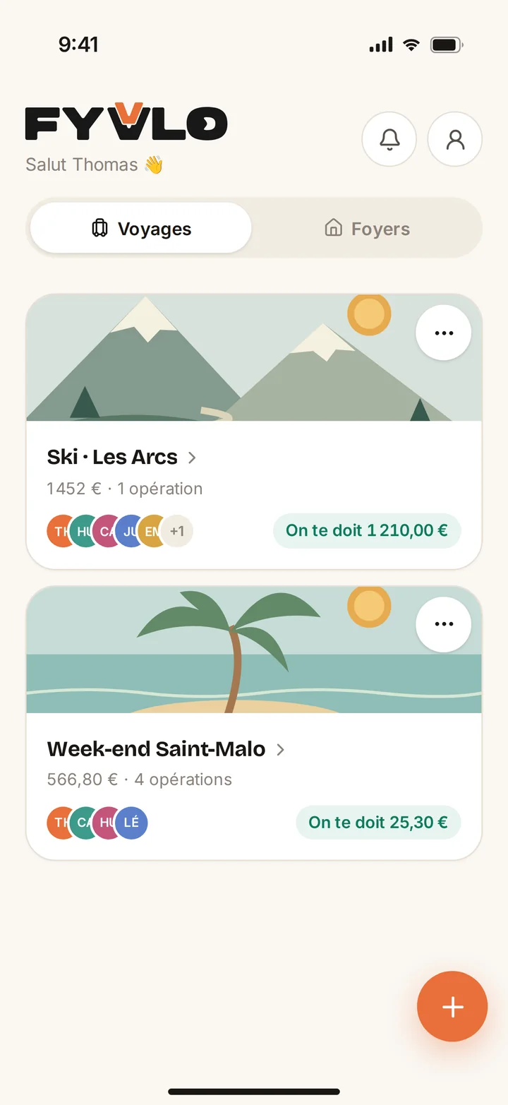 L’accueil de FYVLO : tes voyages et ce qu’on te doit.